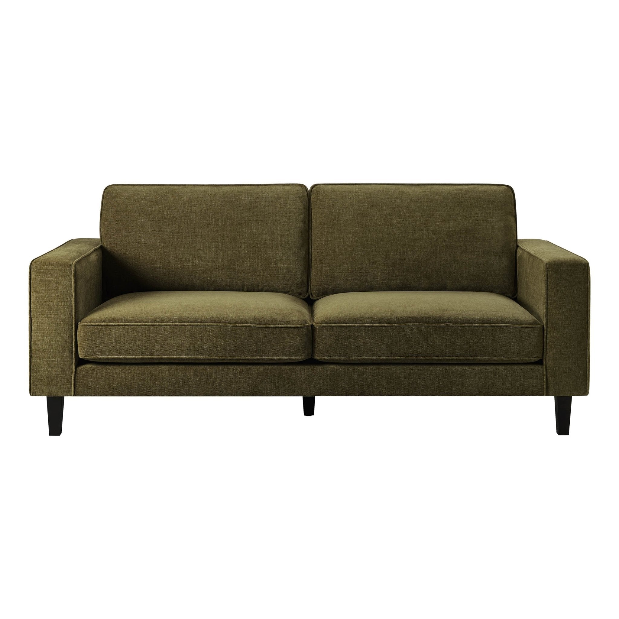 3 Seater Sofa - Chenille Olive – For that looks as good as it feels, discover our olive 3-seater sofa from the collection