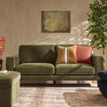 3 Seater Sofa - Chenille Olive – For that looks as good as it feels, discover our olive 3-seater sofa from the collection