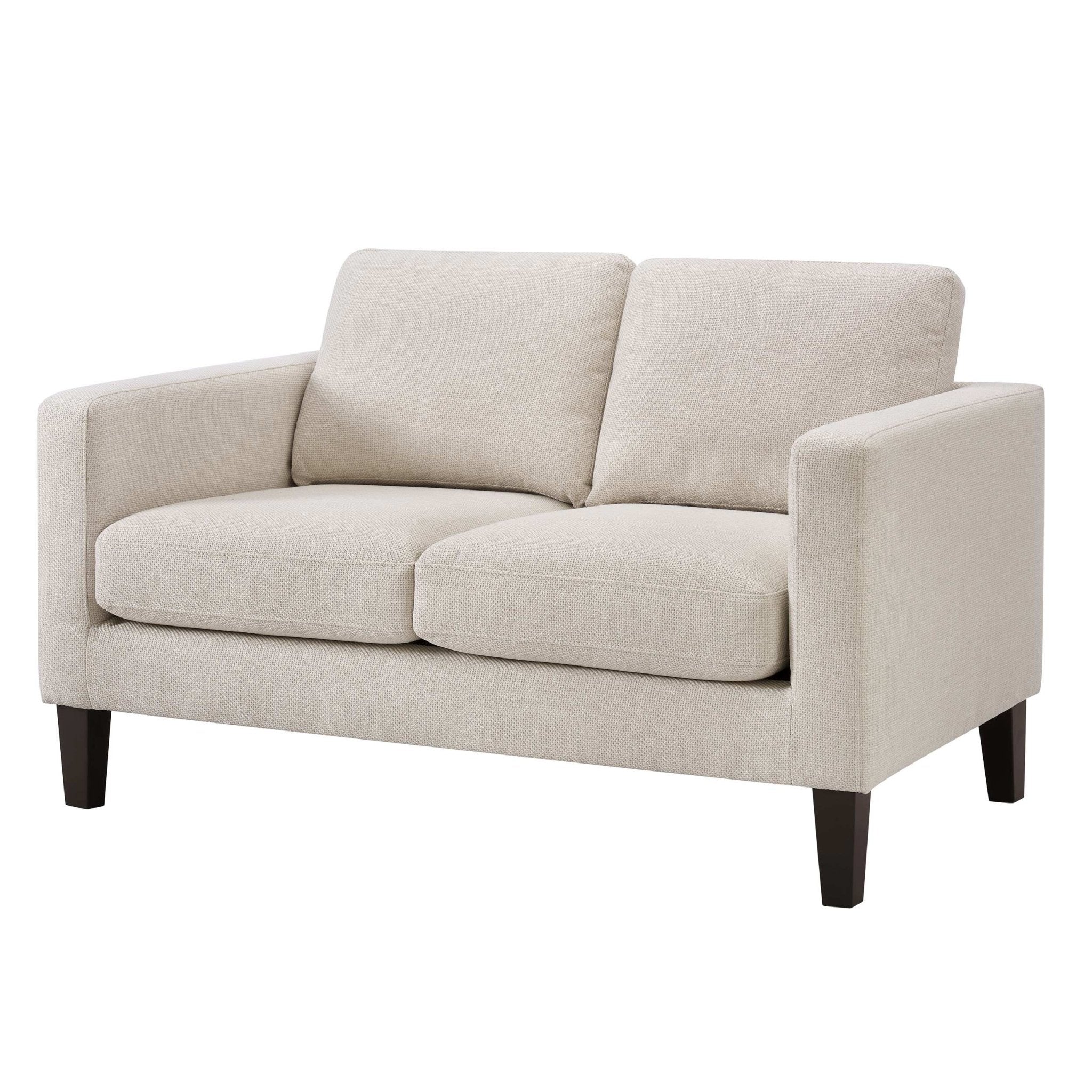 Compact 2 Seater Sofa - Beige – In a beautifully versatile shade, our Compact 2 Seater offers all the style and comfort of the classic design, perfectly proportioned for smaller spaces