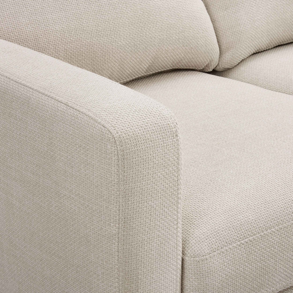 Compact 2 Seater Sofa - Beige – In a beautifully versatile shade, our Compact 2 Seater offers all the style and comfort of the classic design, perfectly proportioned for smaller spaces