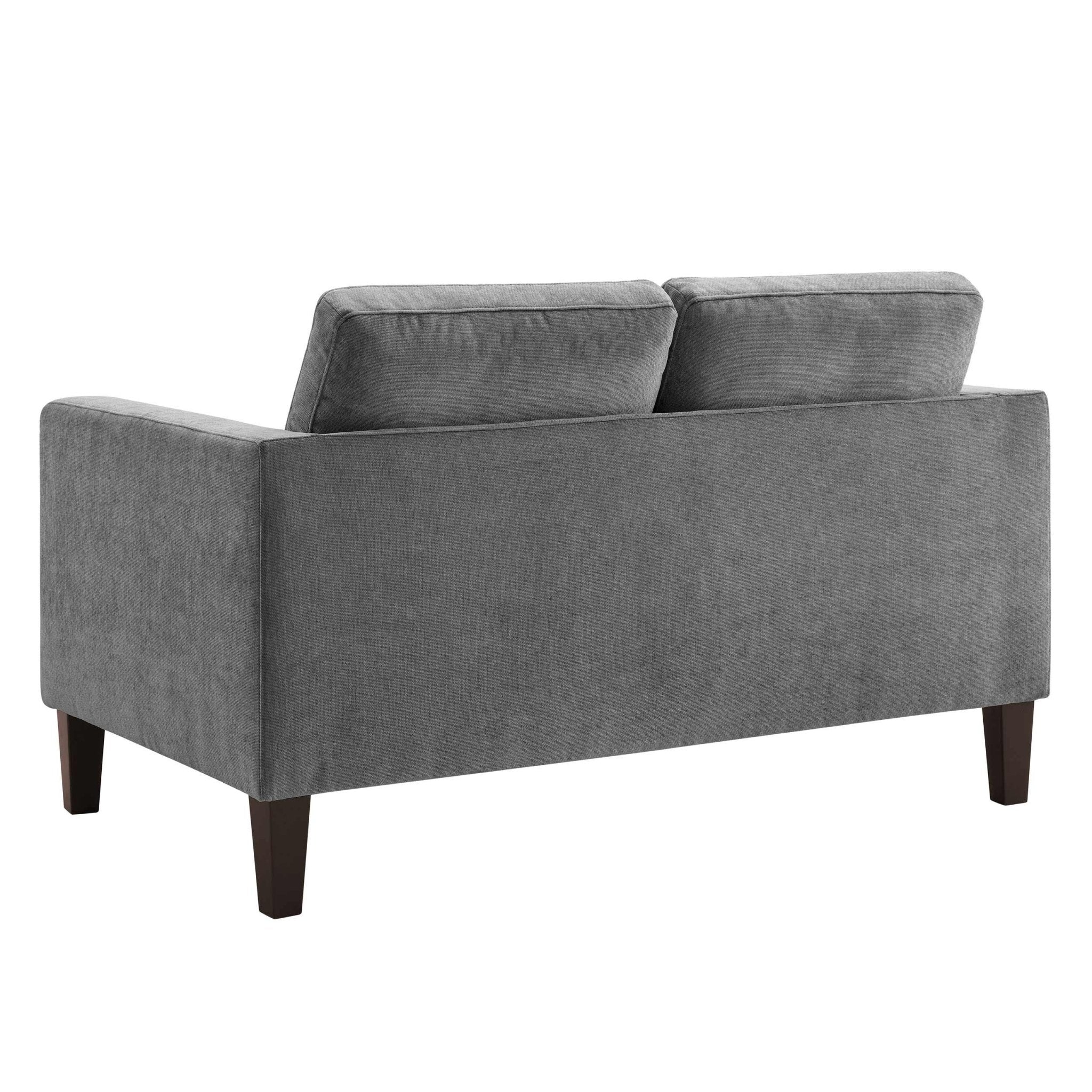 Compact 2 Seater Sofa - Grey – In a beautifully versatile shade, our Compact 2 Seater offers all the style and comfort of the classic design, perfectly proportioned for smaller spaces