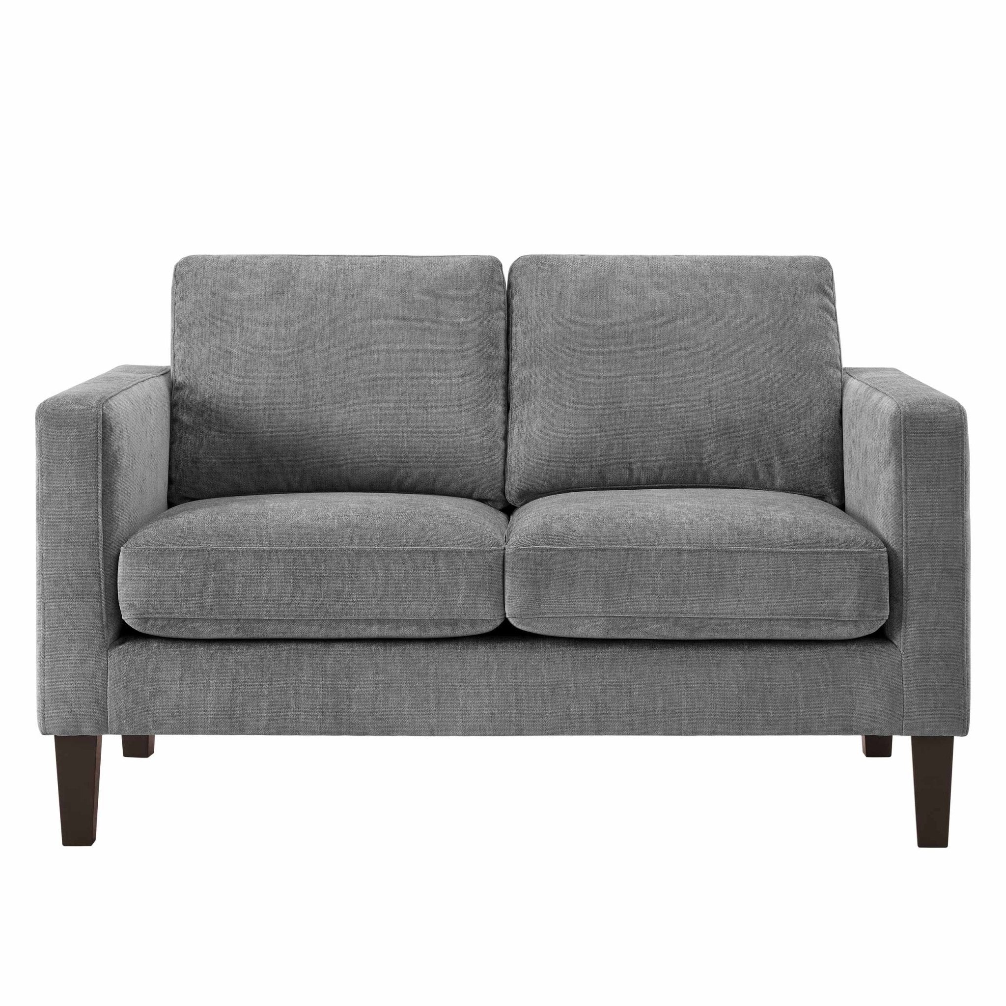 Compact 2 Seater Sofa - Grey – In a beautifully versatile shade, our Compact 2 Seater offers all the style and comfort of the classic design, perfectly proportioned for smaller spaces