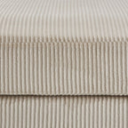 2 Seater Sofa - Rib Ecru – With its streamlined shape and soft woven texture, the 2-Seater is a refined yet relaxed choice for living